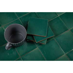 Verde Rana vert - carreaux mexicains vert foncé