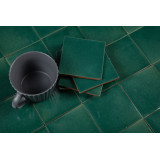 Verde Rana vert - carreaux mexicains vert foncé