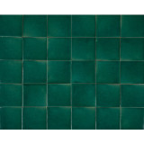 Verde Rana vert - carreaux mexicains vert foncé