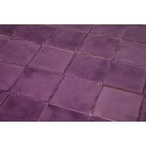 Lila Deslavado - Talavera viola monocolore