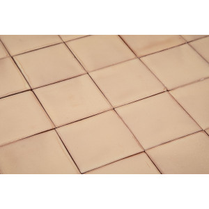 Agua De Nacar Deslavado beige - Talavera carreaux de céramique unicolore - 90 pièces