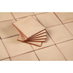 Agua De Nacar Deslavado beige - Talavera carreaux de céramique unicolore - 90 pièces