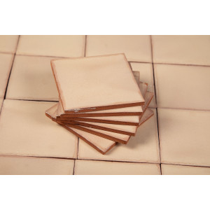 Agua De Nacar Deslavado beige - Talavera carreaux de céramique unicolore - 90 pièces