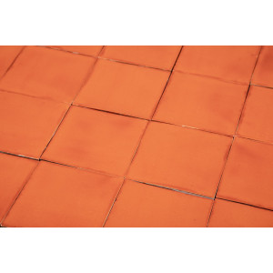 Naranja Deslavado orange - carrelage Talavera unicolore