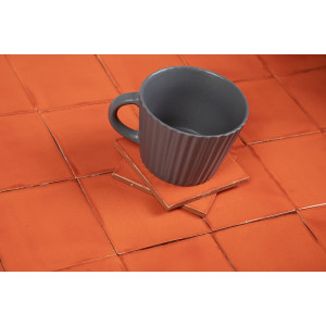 Naranja Deslavado orange - carrelage Talavera unicolore