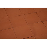 Terracota Liso feu - Talavera carreaux unicolores - 90 pièces