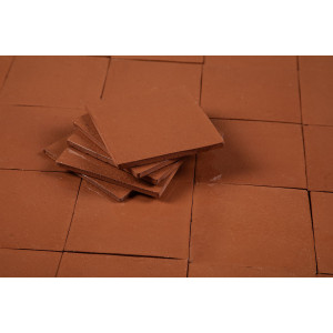 Terracota Liso feu - Talavera carreaux unicolores - 90 pièces