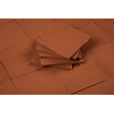 Terracota Liso feu - Talavera carreaux unicolores - 90 pièces