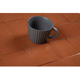 Terracota Liso feu - Talavera carreaux unicolores - 90 pièces