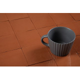 Terracota Liso feu - Talavera carreaux unicolores - 90 pièces