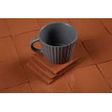 Terracota Liso feu - Talavera carreaux unicolores - 90 pièces