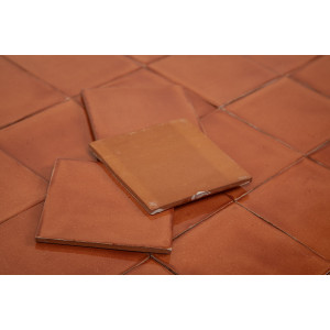 Melon Deslavado -  melon Talavera carreaux de céramique unicolore - 90 pièces