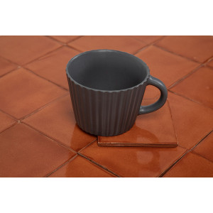 Melon Deslavado -  melon Talavera carreaux de céramique unicolore - 90 pièces