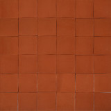 Terracota Liso feu - Talavera carreaux unicolores - 90 pièces