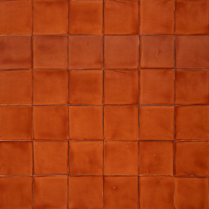 Melon Deslavado -  melon Talavera carreaux de céramique unicolore - 90 pièces