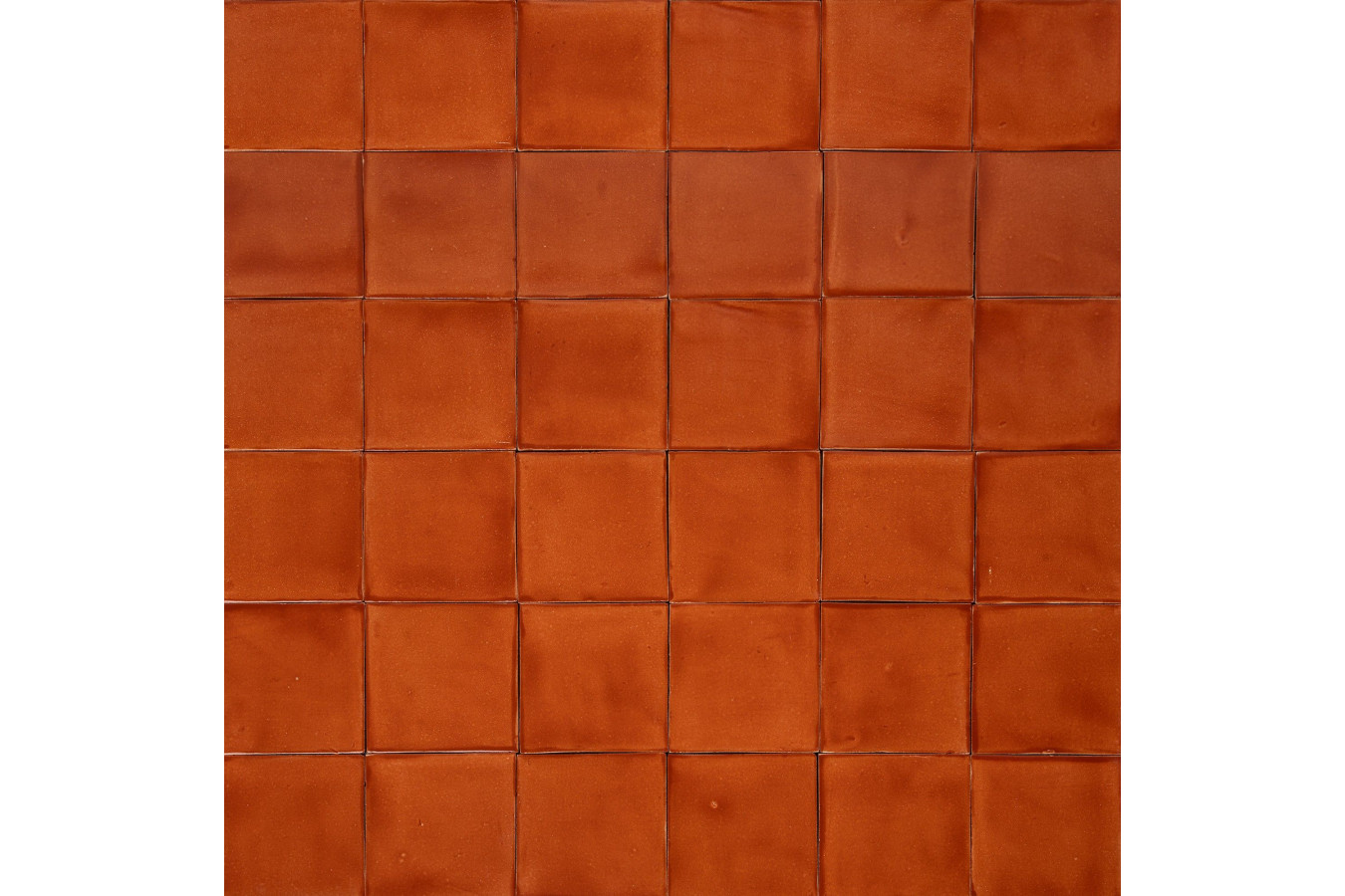 Melon Deslavado -  melon Talavera carreaux de céramique unicolore - 90 pièces