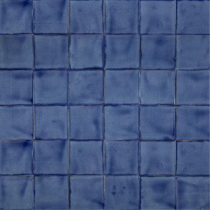 Azul Mezclilla Fuerte azur - Talavera carreau monochrome
