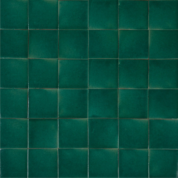Verde Rana vert - carreaux mexicains vert foncé