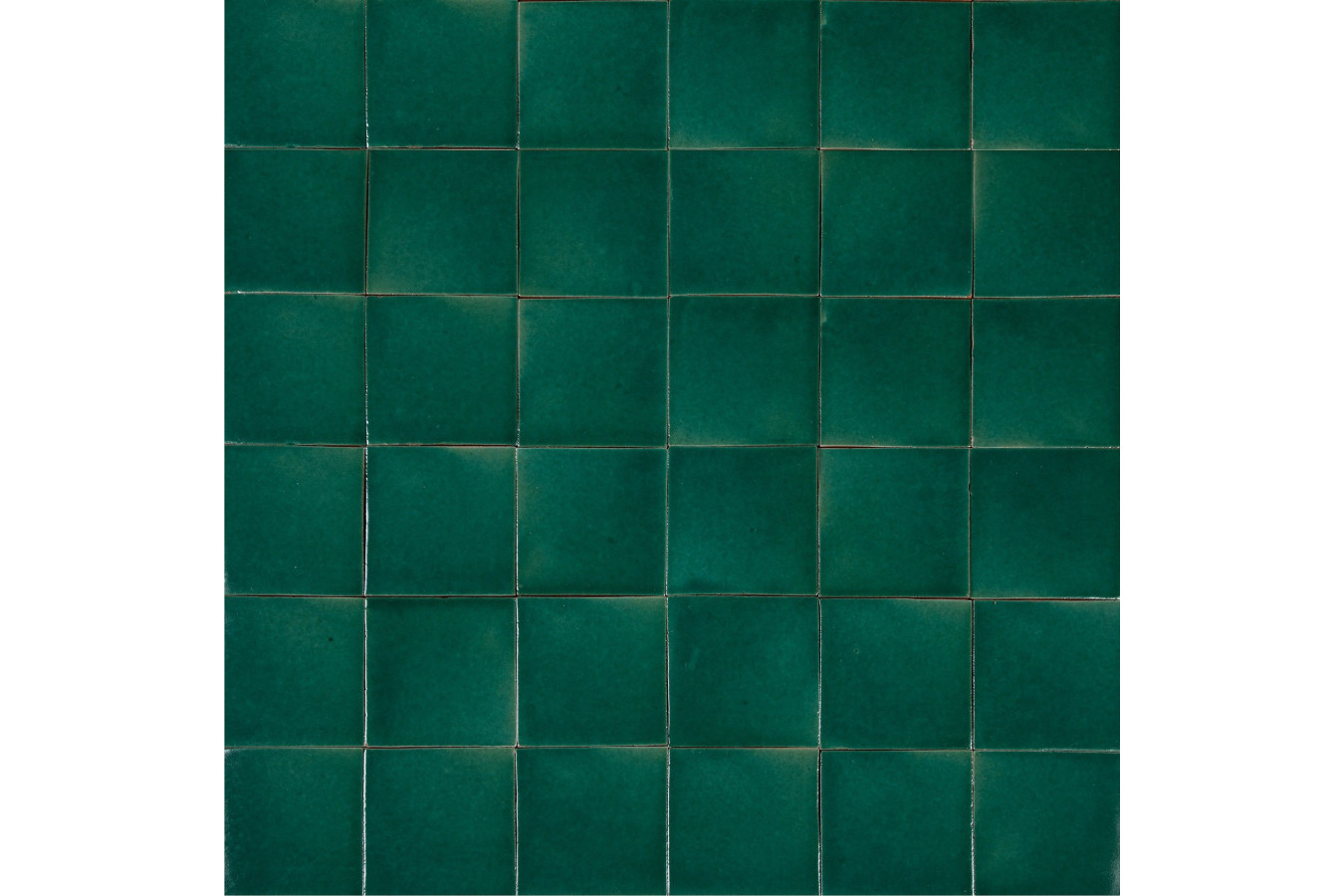 Verde Rana vert - carreaux mexicains vert foncé