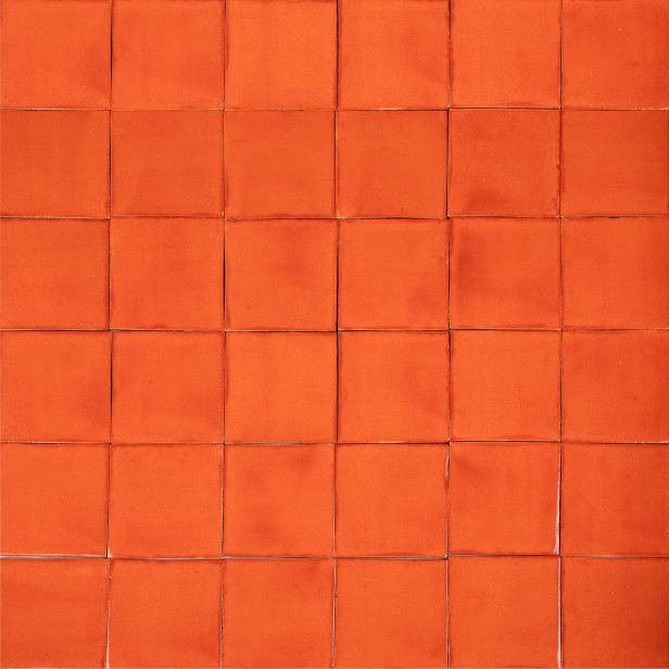 Naranja Deslavado orange - carrelage Talavera unicolore