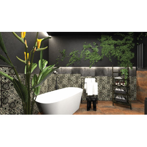 Ferran - patchwork z płytek ceramicznych - 30 sztuk