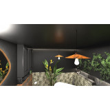 Zanahoria - lampa wisząca z Meksyku