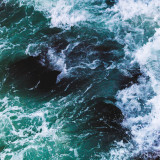Écaille de poisson - Série de carreaux "Agitated Sea" de la série "L'eau".