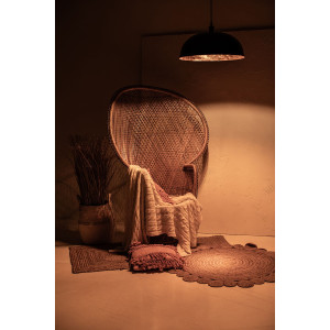 Sandia Azul - lampe en cuivre du Mexique bleu