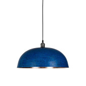 Sandia Azul - lampe en cuivre du Mexique bleu