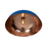 Sandia Azul - lampe en cuivre du Mexique bleu