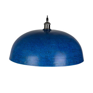 Sandia Azul - lampe en cuivre du Mexique bleu