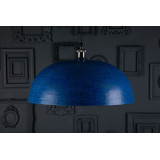 Sandia Azul - lampe en cuivre du Mexique bleu