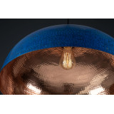 Sandia Azul - lampe en cuivre du Mexique bleu