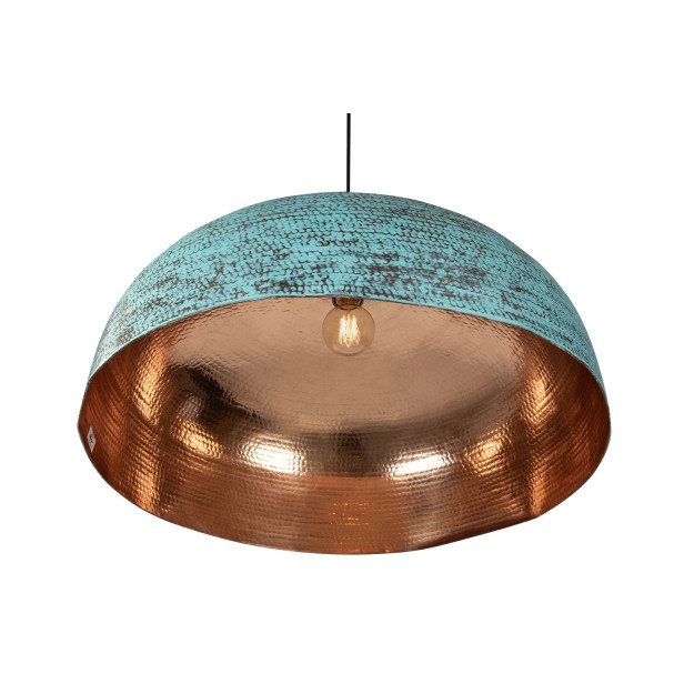 Sandia Verde XXL - Lampe suspendue en cuivre