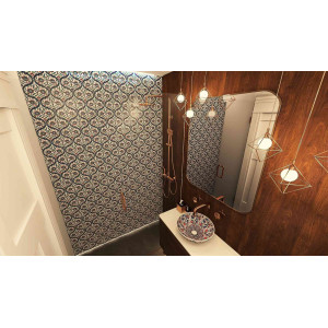 Belen II - plan de travail en céramique lavabo