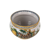 Pot de fleurs en céramique italienne - Vaso di limoni e uva S