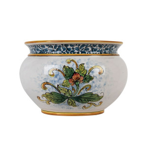 Pot de fleurs en céramique sicilienne - Vaso di girasoli S