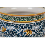 Pot de fleurs italien peint à la main - Vaso fiori di limoni S