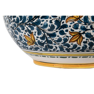 Pot de fleurs italien peint à la main - Vaso fiori di limoni S