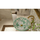 Baila - Lavabo vert Talavera