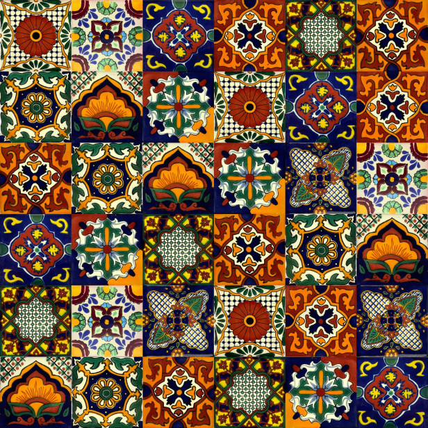 Nobleza - Patchwork mexicain multicolore - 30 pièces