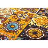 Girasol - Patchwork mexicain Talavera - 15 pièces