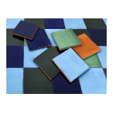 Malaquita - patchwork de carreaux de céramique - 30 pièces