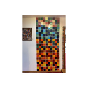 Malaquita - patchwork de carreaux de céramique - 30 pièces