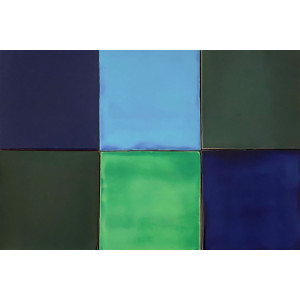 Malaquita - patchwork de carreaux de céramique - 30 pièces
