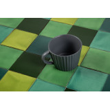Verta - Patchwork vert de carreaux unicolores - 30 pièces