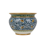 Vaso fiori di limoni M - pot de fleurs italien peint à la main