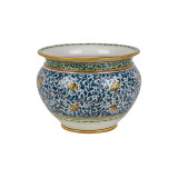 Vaso fiori di limoni M - pot de fleurs italien peint à la main