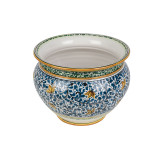 Vaso fiori di limoni M - pot de fleurs italien peint à la main