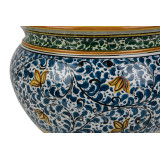 Vaso fiori di limoni M - pot de fleurs italien peint à la main